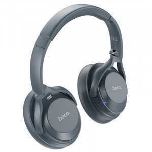 Накладные беспроводные наушники Hoco W37 Sound Active Noise Reduction Smoky blue