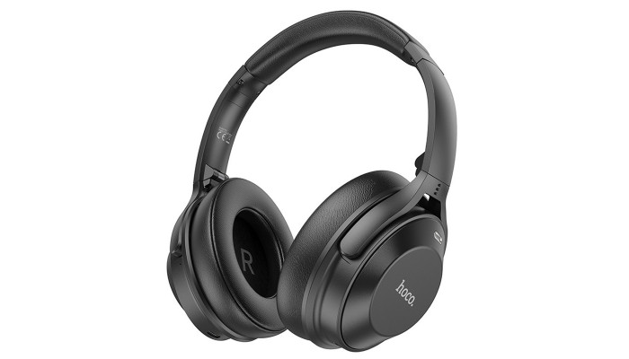 Накладні бездротові навушники Hoco W37 Sound Active Noise Reduction Ultimate black - фото