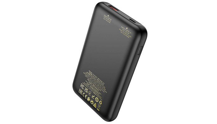 Внешний аккумулятор Power Bank Hoco Q21 Great 22.5W+PD20W 10000 mAh Black - фото