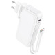 Портативний ЗП Power Bank Hoco J126 Travel 22.5W+PD20W 10000 mAh White - фото