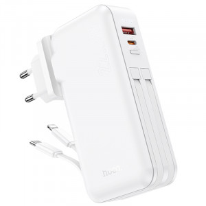 Портативний ЗП Power Bank Hoco J126 Travel 22.5W+PD20W 10000 mAh White