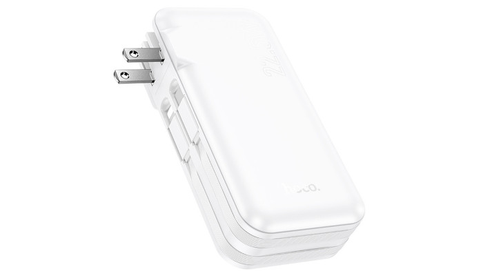 Портативное ЗУ Power Bank Hoco J126 Travel 22.5W+PD20W 10000 mAh White - фото