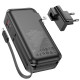 Портативний ЗП Power Bank Hoco J126 Travel 22.5W+PD20W 10000 mAh Black - фото