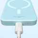 Портативний ЗП Power Bank Baseus Magnetic Mini Air 20W c БЗП 10000 mAh P10059001313 Galaxy Blue - фото