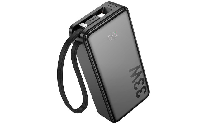 Портативное ЗУ Power Bank Hoco Q27A Jewel 22.5W+PD33W 10000 mAh Black - фото