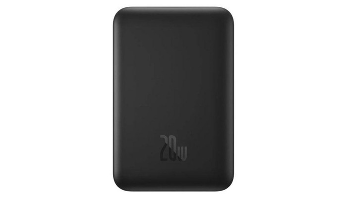 Портативное ЗУ Power Bank Baseus Magnetic Mini Air 20W c Беспроводное зарядное устройство 10000 mAh P10059001313 Cluster Black - фото