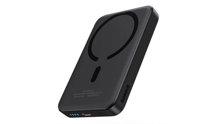 Портативний ЗП Power Bank Baseus Magnetic Mini Air 20W c БЗП 10000 mAh P10059001313 Cluster Black - фото