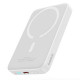 Портативний ЗП Power Bank Baseus Magnetic Mini Air 20W c БЗП 10000 mAh P10059001313 Stellar White - фото