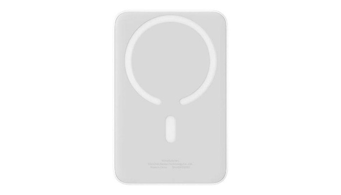 Портативний ЗП Power Bank Baseus Magnetic Mini Air 20W c БЗП 10000 mAh P10059001313 Stellar White - фото