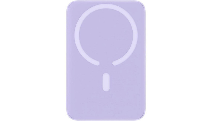 Портативний ЗП Power Bank Baseus Magnetic Mini Air 20W c БЗП 10000 mAh P10059001313 Nebula Purple - фото