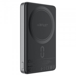 Портативний ЗП Power Bank Acefast M12 PD20W з БЗП 10000 mAh Black