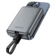 Портативний ЗП Power Bank Acefast M10 PD30W з БЗП 10000 mAh Black - фото