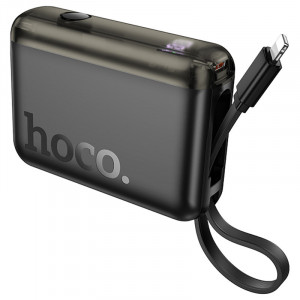 Портативное ЗУ Power Bank Hoco J139 Hero 22.5W+PD20W + Lightning 10000 mAh Black