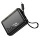 Портативний ЗП Power Bank Hoco J139 Hero 22.5W+PD20W + Lightning 10000 mAh Black - фото