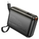 Портативний ЗП Power Bank Hoco J139 Hero 22.5W+PD20W + Lightning 10000 mAh Black - фото