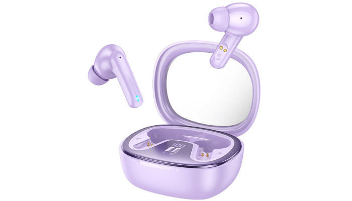 Бездротові TWS навушники Hoco EQ6 Shadow Purple - фото