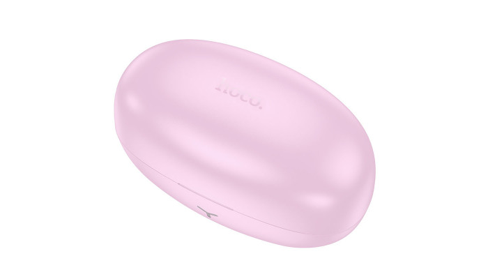 Бездротові TWS навушники Hoco EW57 Auspicious clip-on Pink fluff - фото