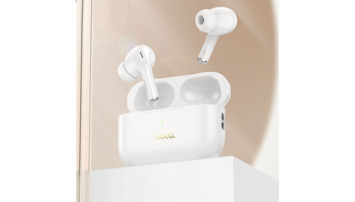 Бездротові TWS навушники Hoco EW56 Plus White - фото