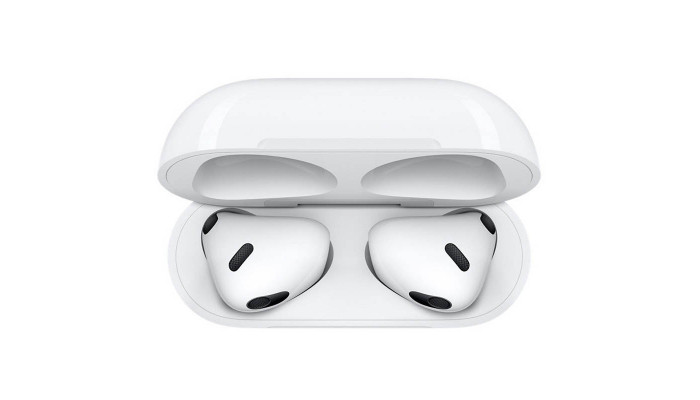 Бездротові TWS навушники Airpods 3 Wireless Charging Case for Apple (AAA) White - фото