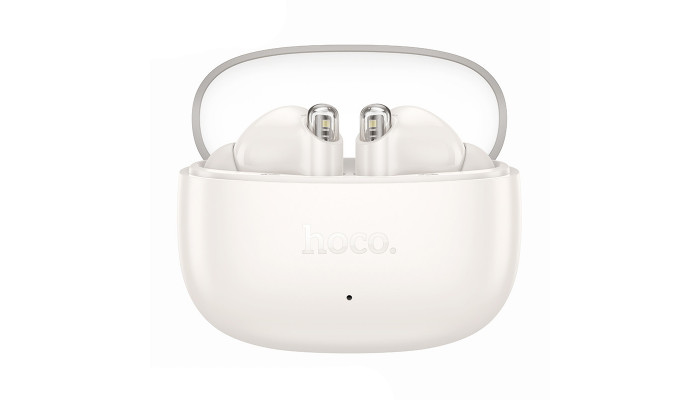Бездротові TWS навушники Hoco EQ12 Rima Milky White - фото