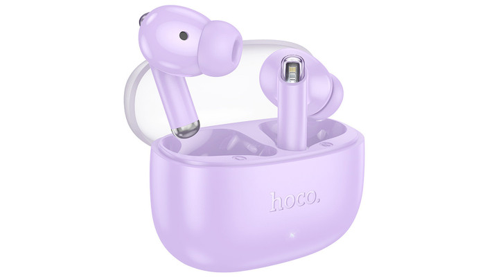 Бездротові TWS навушники Hoco EQ12 Rima Purple - фото