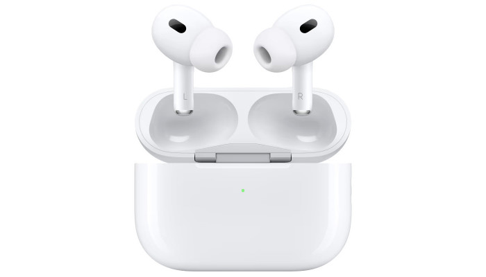 Беспроводные TWS наушники Airpods Pro 2 Wireless Charging Case for Apple (A) White - фото