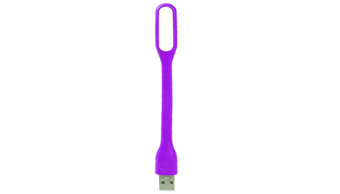 USB лампа Colorful (довга) Фіолетовий - фото