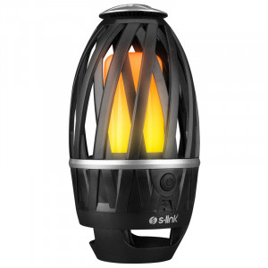 Фонарь аккумуляторный S-link SL-F807 34 Leds 1200mAh USB Rechargeable Flame Effect Decorative Черный