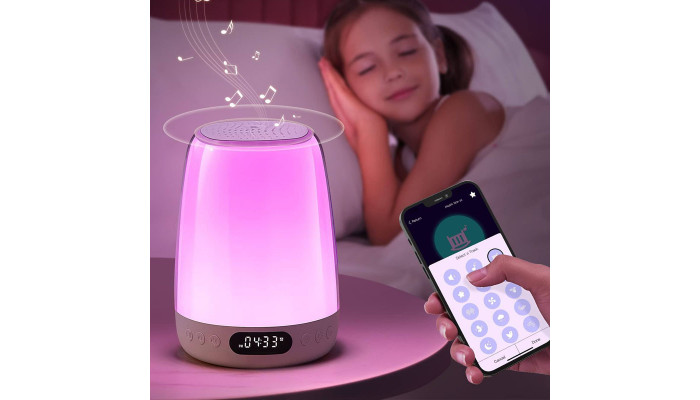 Ночник Kids Dream H03 with Bluetooth and APP 3000 mAh White - фото