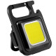 Ліхтарик-брелок акумуляторний LED з карабіном SH-031 Black - фото