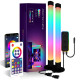 Настольная LED лампа RGB 5V Panel 2 Single side Bluetooth dual pack USB with app Black - фото