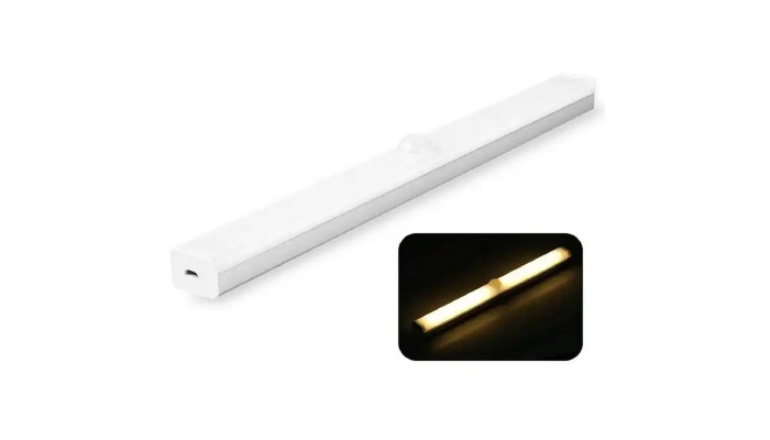 Сенсорный светильник LED с датчиком движения MZ-CT-902 (120*22.8*18.6mm) Warm light - фото