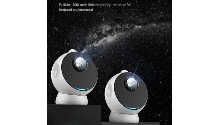 Проектор-нічник GalaxyPro E20 2400 mAh White - фото