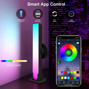 Настольная LED лампа RGB 12V Panel 3 Bluetooth dual pack EU plug with app Black