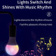 Світлодіодна RGB лампочка Smart bulb light 4pcs with Bluetooth E27 with app White - фото