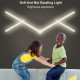 Модульный настенный светильник LED RGB 5V SAL-014B 9pcs Bluetooth USB with app White - фото