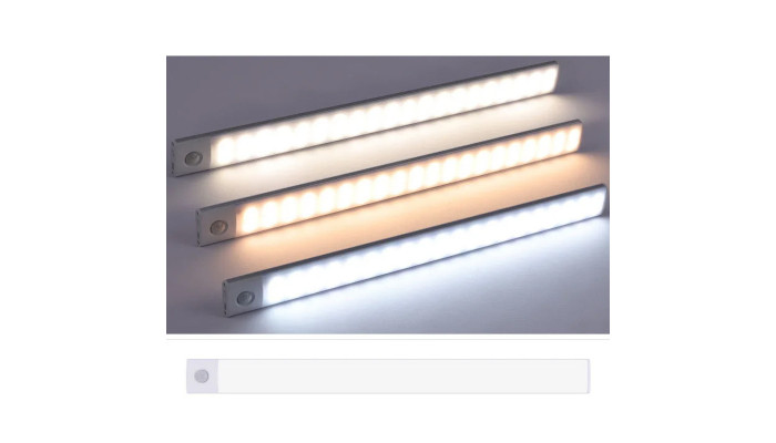 Сенсорный светильник LED с датчиком движения MZ-L1803 (35*11,5*100mm) White - фото