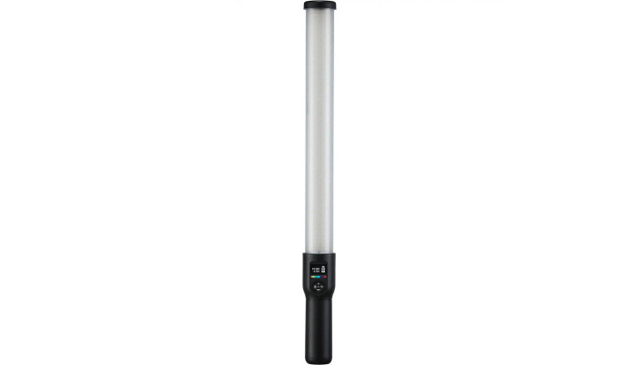 Cветодиодная LED лампа RGB stick light SL-60 with remote control + battery Black - фото