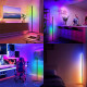 Напольная угловая LED лампа RGB Magic 1 Bluetooth USB with app Black - фото