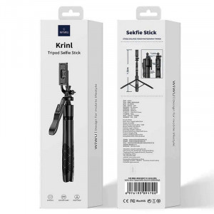 Штатив для селфи WIWU Krinl Tripod Selfie Stick Wi-SE005 Black