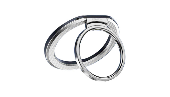 Тримач кільце Acefast P1 Magnetic Ring Phone Holder Silver - фото