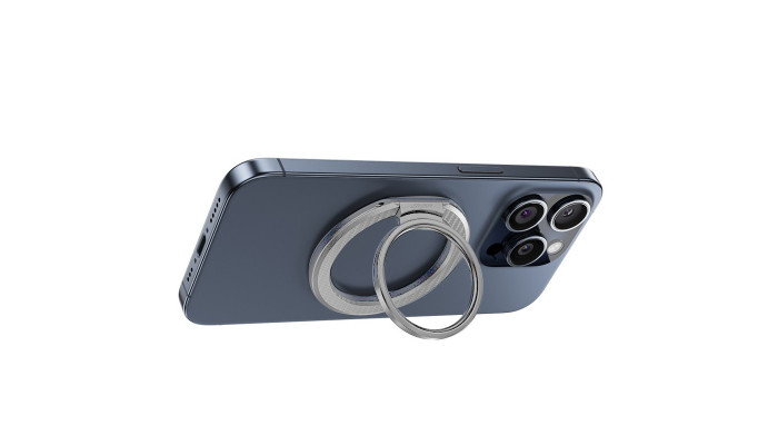 Тримач кільце Acefast P1 Magnetic Ring Phone Holder Silver - фото