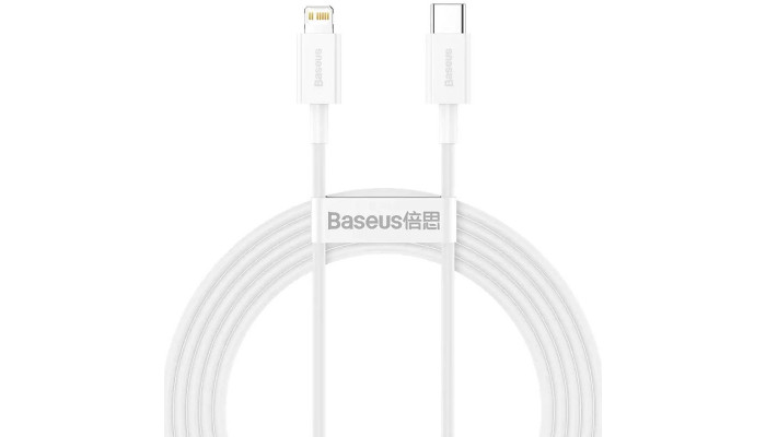 Дата кабель Baseus Superior Series Fast Charging Type-C to Lightning PD 20W (1m) (CATLYS-A) Белый - фото
