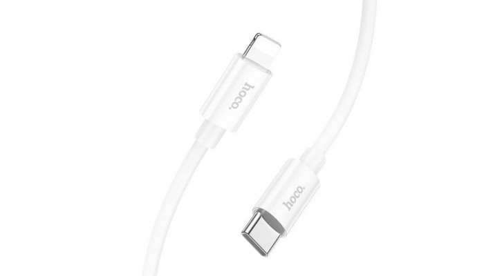 Дата кабель Hoco X87 Magic Type-C to Lightning (1m) White - фото