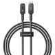 Дата кабель Baseus Unbreakable Series Fast Charging Type-C to Lightning 20W 2m (P10355803111-0) Black - фото