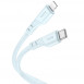 Дата кабель Hoco X97 Crystal color Type-C to Lightning 20W (1m) Light blue