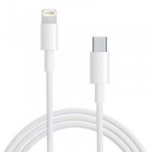 Дата кабель USB-C to Lightning for Apple (AAA) (2m) (no box) White