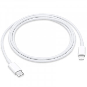 Дата кабель USB-C to Lightning for Apple (AAA) (1m) (no box) White