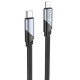 Дата кабель Hoco U119 Machine charging data Type-C to Lightning 27W (1.2m) Black - фото