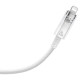 Дата кабель Baseus Explorer Type-C to Lightning 20W with Smart Temperature Control (1m) (CATS01020) White - фото